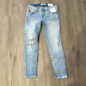 KanCan mid rise ankle skinny jeans